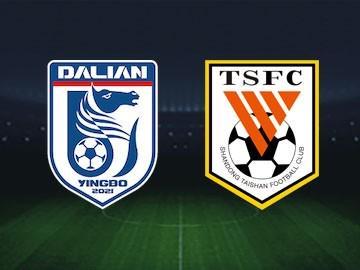 热身赛:大连英博2-1山东泰山,王昊斌、黄山、靖宽杰进球